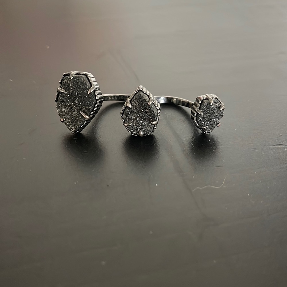 Kendra Scott Naomi Ring - Gunmetal